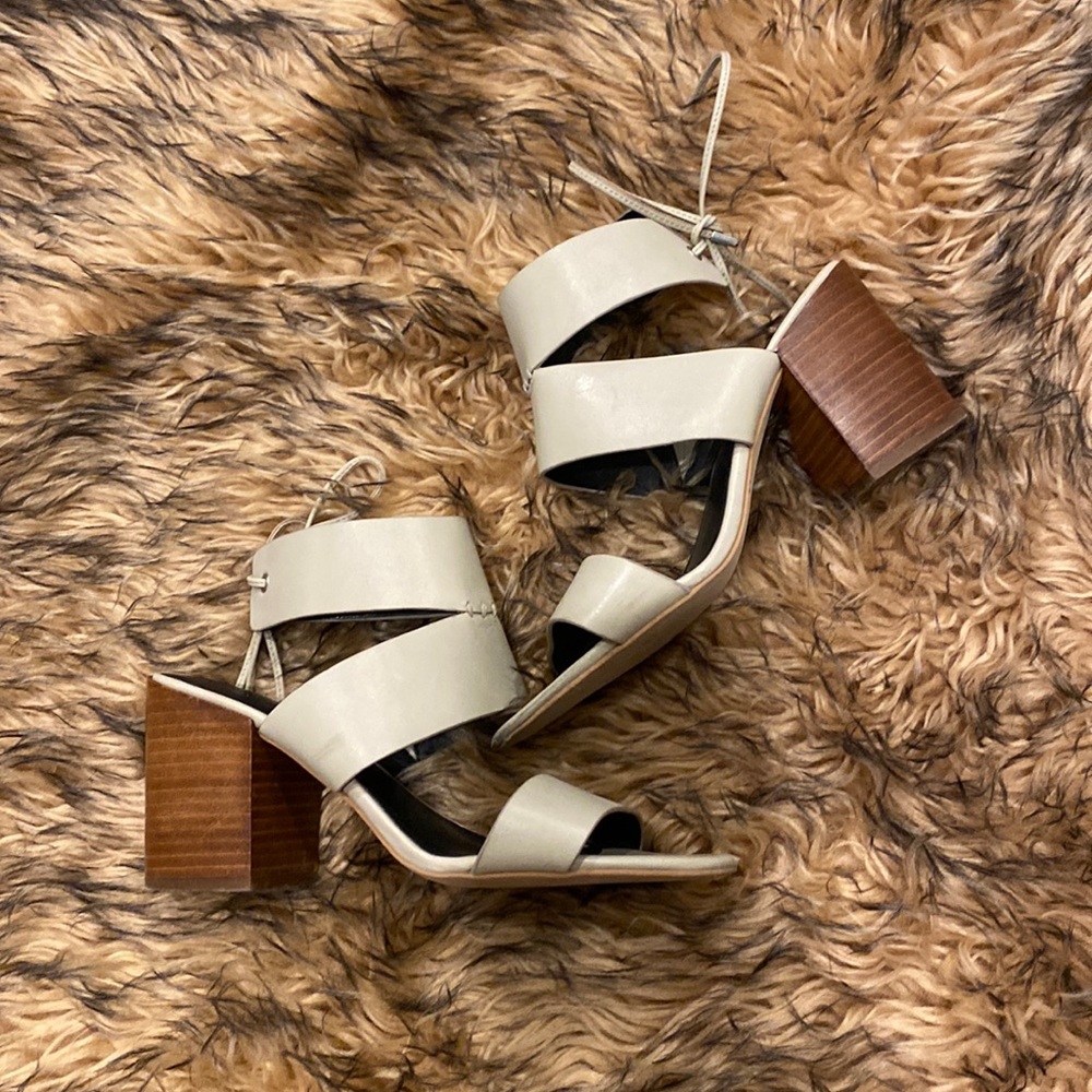 Rebecca Minkoff Christy Block Heeled Lace Sandal